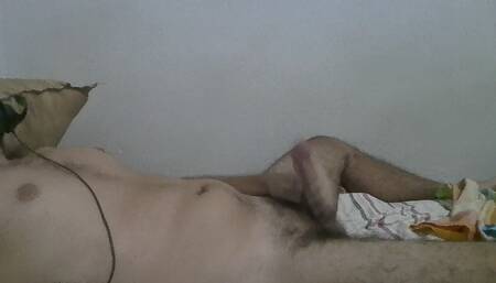 Showing off and Masturbating on Webcam for a Little Slut
