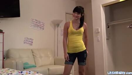 Mandy Sky - Petite Teen 18+ Takes Cock