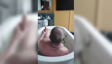 New Thong in a Bath 2