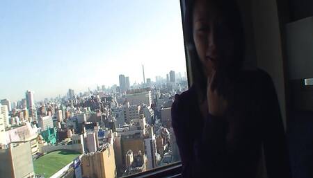 M644G08 Bring F -cup big tits wife to the hotel and AV appearance! Masturbation shows for the first time!