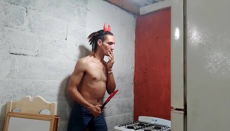 On Halloween the Orgasm Is Almost Coming, Raba Erre Is an Enchanted Little Devil