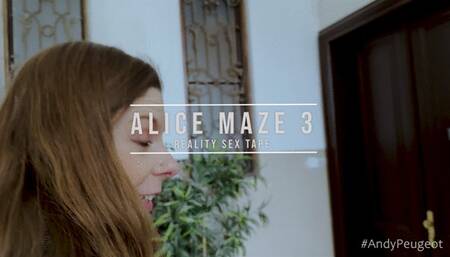 Dirty Talking MILF Eats Anal Creampie Alice Maze