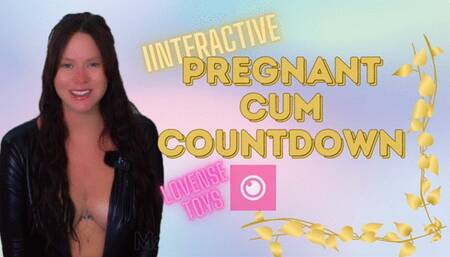 Interactive Pregnant Cum Countdown