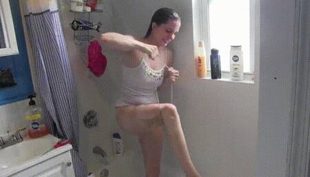 Ripping and Tearing My Wet Clothes- AVI