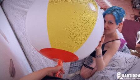 Q966 Stashia makes SPH beachballs burst on your wood - 1080p