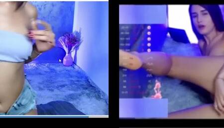 Freya Allen Before and During Private Show 07-02-2024