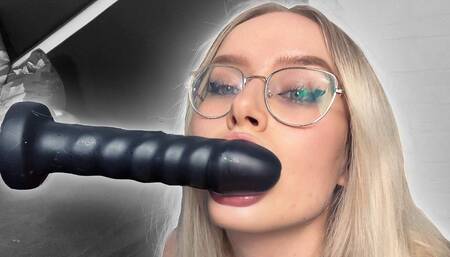 Tested My New Fucking Machine! Two Real Orgasms, a Creampie