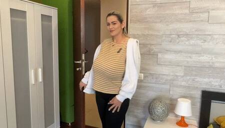 Giving Erin full body massage