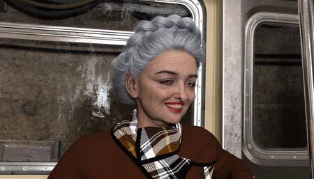 She Always Gets a Seat on the Train - 6