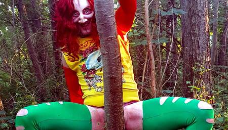 Hot Sexy Wild Demon Slut Loves Hardcore Orgies in the Forest