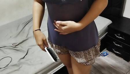 POV - HOMEMADE SEX WITH MY STEPSISTER, STEPBROTHER I WANT TO RIDE YOUR COCK