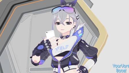 [Giantess Vore] Silver Wolf's Gum Trick