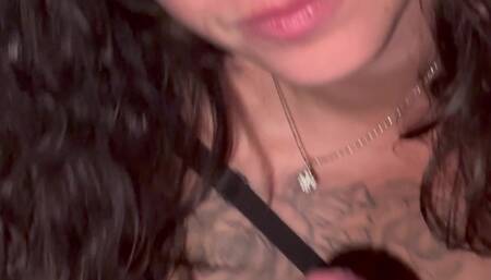 My Inexperienced Stepsister Wants to Suck My Cock