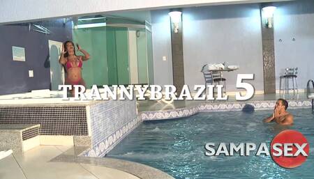 Trans Thayssa Guimaraes Assfucked by Monster Cock