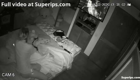 IPCAM – Naughty Latina woman masturbates with a dildo