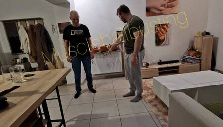 THREESOME EBONY BALLBUSTING