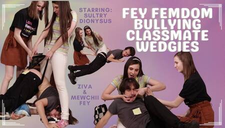 4K Ziva Fey - Fey FemDom Bullying Classmate Wedgies