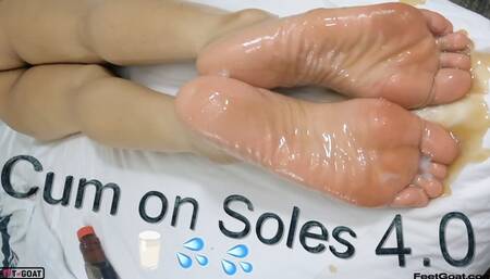 Cum on Soles Cumpilation!! 25 cumshots!
