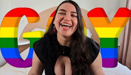 Pussy Free Reprogramming - Turning into a Gay Bottom Bitch with Countess Wednesday - Real Gay Encouragement, Bi Encouragement, Cock Sucking, Gay Sex, Sexual Rejection, Pussy Denial, Verbal Humiliation MP4 1080p