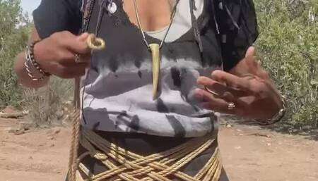 Experimental suspension with my favorite hip harness run through