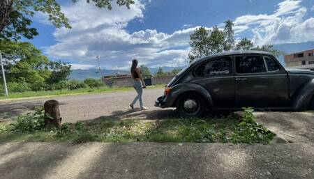 Jarlyn leaves work and the car gets difficult when it starts