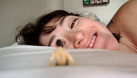 The morning after swallowing your shrunken wife