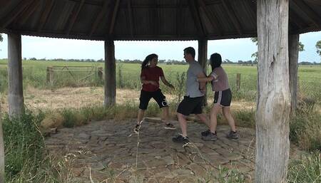 Rina and Lins Wild Beatdown