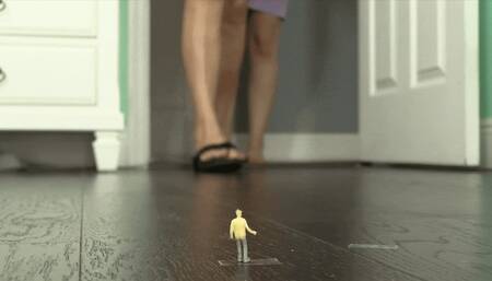 Giantess Gia Love & Jenni Foxx Turn Tinies Into Foot Slaves & Snacks (SD 720p WMV)