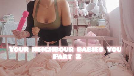 Your Hot Neighbour Makes You Cum In Your Diaper