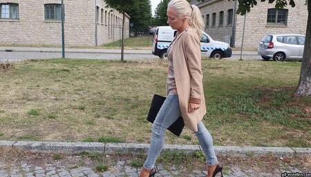 Feet tickling in the hotel lobby wmv 1280 x 720