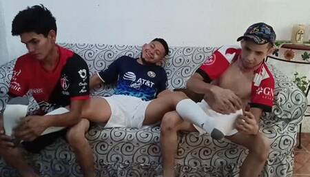 COSQUILLAS A TIMON DESPUES DEL FUTBOL