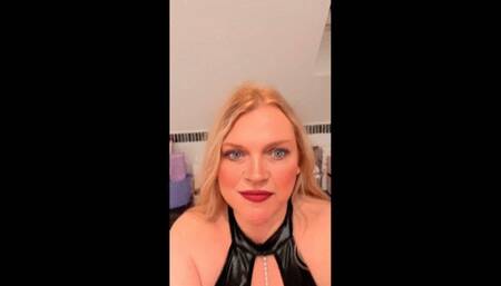 Cum eating instructions