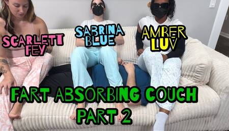 Fart Absorbing Couch Part 2!