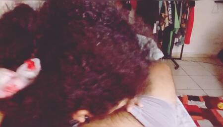 Mexican Chubby Wife Blowjob Deepthroat
