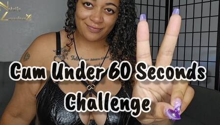 Cum Under 60 Seconds Challenge 1080