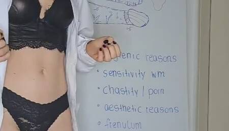 REAL FEMALE CIRCUMCISER! WHY EVERY MAN SHOULD GET CIRCUMCISED