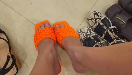 Choosing New Sandals