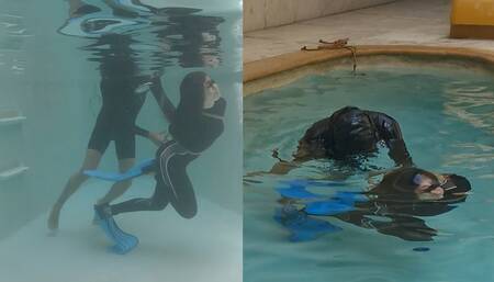 Hart underwater bondage submissive slut