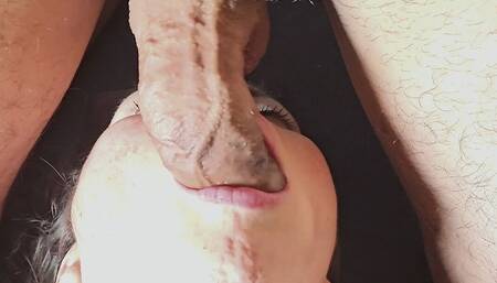 Laying on My Back Getting My Mouth Stuffed and My Face Covered