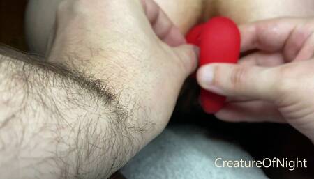 Shave the Slut's Pussy While She Wear a Butt Plug