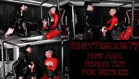 New Anal Fisting Toy 720p ft Mistress Lady Black Diamond Miss Van Licks Maz Morbid (German and English) #fisting
