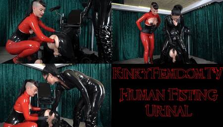 Human Fisting Urinal 720p ft Mistress Lady Black Diamond Missy Van Licks Maz Morbid #fisting (German and English)