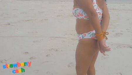 Tied up on the beach