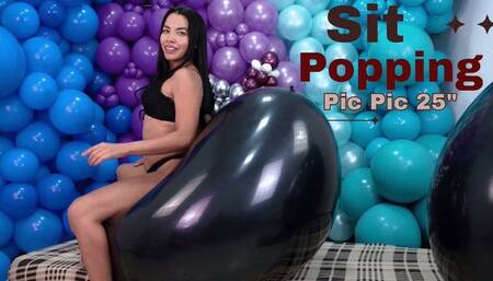 Dani Unscripted Balloon Jump to Pop - 4K