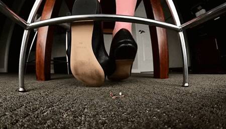 GIGANTIC secretary forgot about the tiny protest before! Pt 3 - MOV