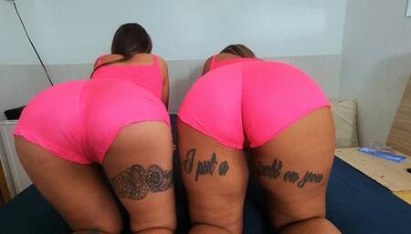 Double Farting pov, part 2, by Babi Ventura and Yasmin Briza, (cam by Manu) FULL HD