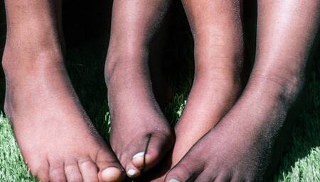 Feet Sucking and Stocking Fetish