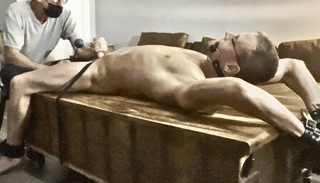 Nathan's No Way Out Double Orgasm Ball Thumping (First Cumshot)