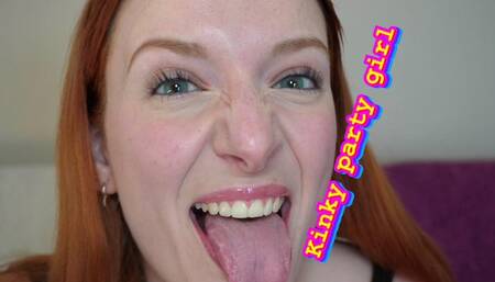 Kinky party girl