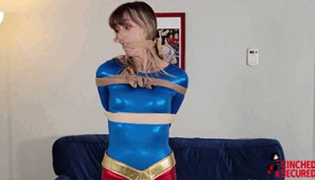 Cara Day - UltraGirl's Erotic Bondage Struggle (MP4 Format)